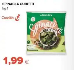 Tigre Amico Spinaci a cubetti Consilia offerta