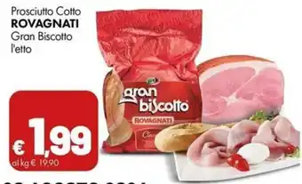 Prosciutto Cotto Rovagnati Gran Biscotto
