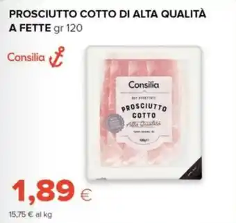 Tigre Amico Prosciutto cotto Consilia offerta