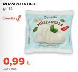 Tigre Amico Mozzarella light Consilia offerta