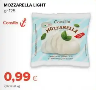 Tigre Amico Mozzarella light Consilia offerta