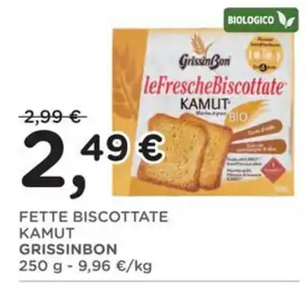 Fette biscottate kamut grissinbon