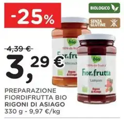 Poli Preparazione fiordifrutta bio Rigoni di Asiago offerta