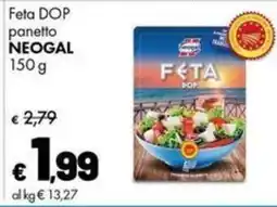 Supermercati Vinci Feta DOP panetto NEOGAL offerta
