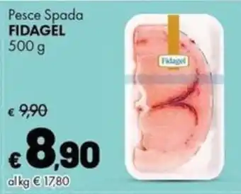Supermercati Vinci Pesce Spada FIDAGEL offerta