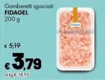 Gamberetti sgusciati FIDAGEL