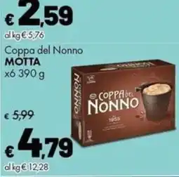Supermercati Vinci Coppa del Nonno Motta offerta