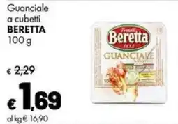 Supermercati Vinci Guanciale a cubetti Beretta offerta