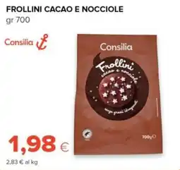 Tigre Amico Frollini cacao e nocciole Consilia offerta