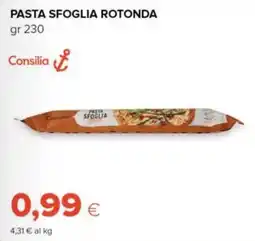 Tigre Amico Pasta sfoglia rotonda Consilia offerta