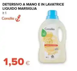 Tigre Amico Consilia detersivo liquido marsiglia capi delicati offerta