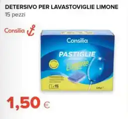 Tigre Amico Consilia pastiglie lavastoviglie limone offerta