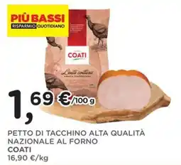 Poli Coati Pettro di tacchino alta qualità nazionale al forno offerta