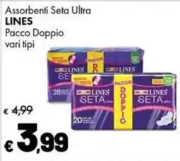 Supermercati Vinci Assorbenti Seta Ultra Lines offerta