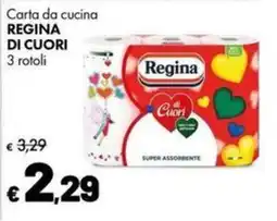 Supermercati Vinci Carta da cucina Regina di cuori offerta