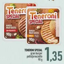 Ciro Amodio Teneroni Special gran burger pollo/prosciutto offerta
