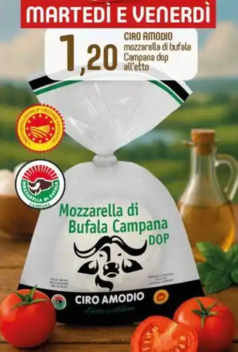 Mozzarella di Bufala Campana DOP Ciro Amodio