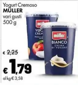 Supermercati Vinci Yogurt Cremoso Müller offerta
