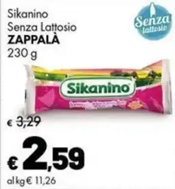 Supermercati Vinci Sikanino Senza Lattosio offerta