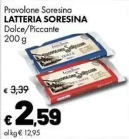 Supermercati Vinci Provolone Sorensina LATTERIA SORESINA offerta
