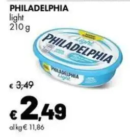 Supermercati Vinci Philadelphia light offerta