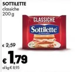 Supermercati Vinci Sottilette classiche offerta