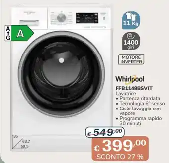 Whirlpool Lavatrice