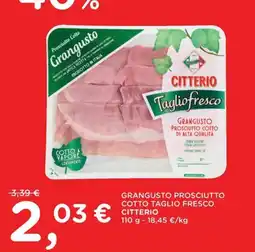 Poli Grangusto Prosciutto Cotto Citterio offerta