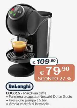 Al Pentolone DeLonghi Macchina caffè offerta
