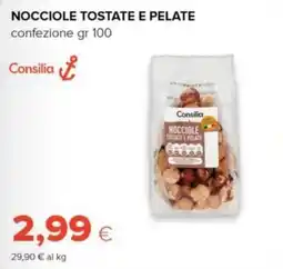 Tigre Amico Nocciole tostate e pelate Consilia offerta