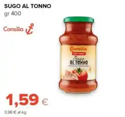 Tigre Amico Sugo al tonno Consilia offerta