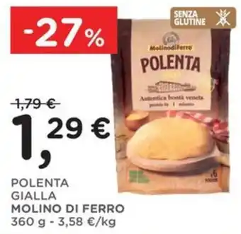 Polenta gialla Molino di Ferro
