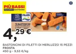Poli Bastoncini di filetti di merluzzo Frosta offerta