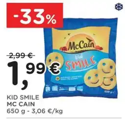 Poli Kid Smile McCain offerta