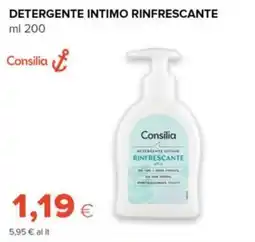 Tigre Amico Consilia Detergente Intimo Rinfrescante offerta