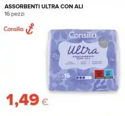 Tigre Amico Assorbenti ultra con ali Consilia offerta