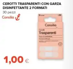 Tigre Amico Cerotti trasparenti Consilia offerta