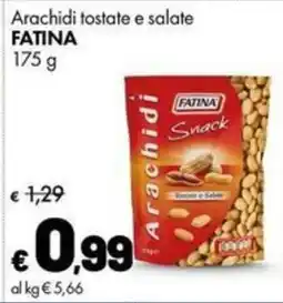 Supermercati Vinci Arachidi Fatina offerta