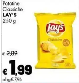 Supermercati Vinci Patatine Classiche Lay's offerta