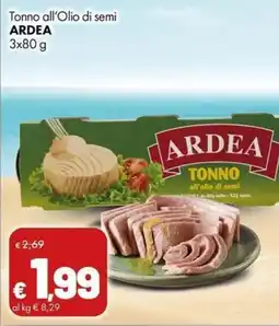 Supermercati Vinci Tonno all'Olio di semi ARDEA offerta