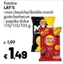 Supermercati Vinci Patatine Lay's offerta