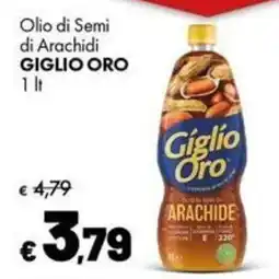 Supermercati Vinci Olio di Semi di Arachidi Giglio Oro offerta