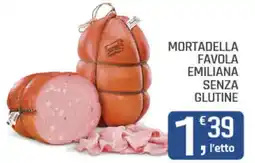 Ottimo Market Mortadella Favola Emiliana senza glutine offerta