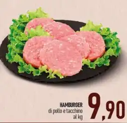 Ciro Amodio Hamburger di pollo e tacchino offerta