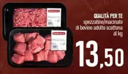 Ciro Amodio spezzatino/macinato di bovino adulto scottone offerta