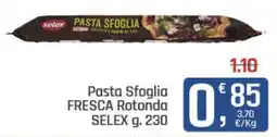 Ottimo Market Pasta Sfoglia FRESCA Rotonda SELEX offerta