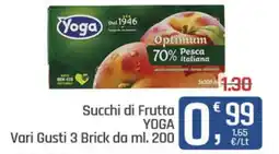 Ottimo Market Succhi di Frutta YOGA offerta