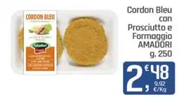 Ottimo Market Cordon Bleu con Prosciutto e Formaggio Amadori offerta