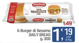 Ottimo Market Burger di Sesamo DAILY BREAD offerta