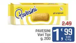 Ottimo Market Pavesini Vari Tipi offerta